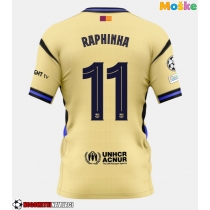 Moške Nogometnih dresov Barcelona Raphinha Belloli #11 Gostujoči 2025-26 Kratki rokavi